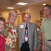 Doris Feuer, Paul Feuer, Mayor Bill Barnett, Paul Maddry